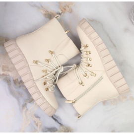 Botas con plataforma insuladas Potocki W WOL108B beige 13