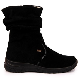 Botas insuladas de piel RIEKER W RKR130 negro 30