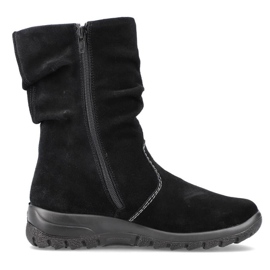 Botas insuladas de piel RIEKER W RKR130 negro 31