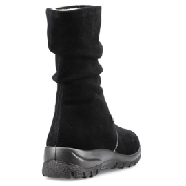 Botas insuladas de piel RIEKER W RKR130 negro 32