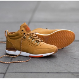 Zapatos de cuero Jogger Bustagrip M MRM4C marrón 17