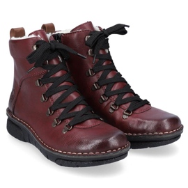 Cómodas botas aislantes Rieker W RKR559 rojo 28