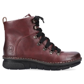 Cómodas botas aislantes Rieker W RKR559 rojo 30