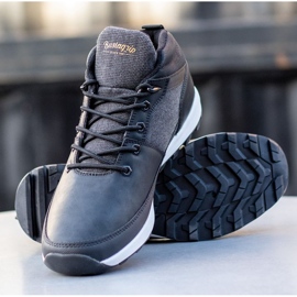 Zapatos deportivos de cuero Trax Bustagrip M MRM7A negro 18