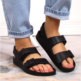Sandalias Big Star Mujer LL274745 INT1836B negro 13