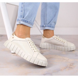 Filippo W PAW410 zapatos de piel beige 12