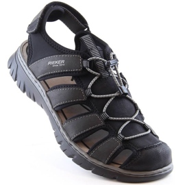 Sandalias cerradas Rieker 26770-00 RKR584 negro 29