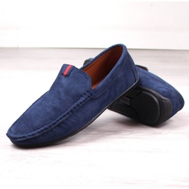 Mocasines McKeylor de ante M 2260 JAN208B azul 7