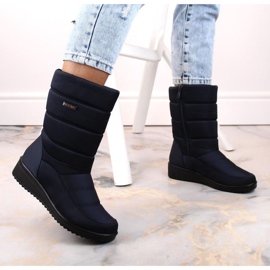Botas de nieve altas News W EVE436B, azul marino 11