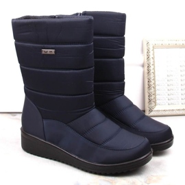 Botas de nieve altas News W EVE436B, azul marino 12