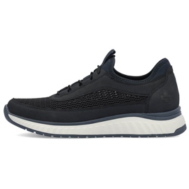 Zapatos cómodos Rieker M RKR657 azul marino 23