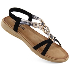 Artiker W HBH75B sandalias cómodas negro 12