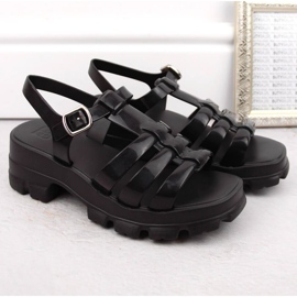 Sandalias Zaxy de goma perfumada W NN285039 INT2008A negro 11