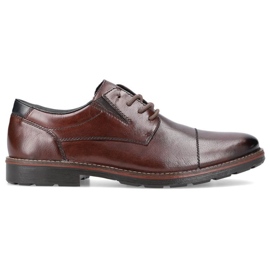 Zapatos con banda elástica Rieker M 15320-25 marrón 32
