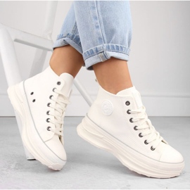 Big Star OO274064 Sneakers en la plataforma blanca blanco 11
