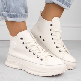 Big Star OO274064 Sneakers en la plataforma blanca blanco 12
