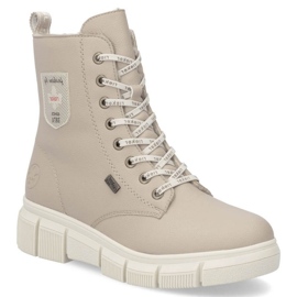 Botas de mujer Rieker con beige RKR557B 28