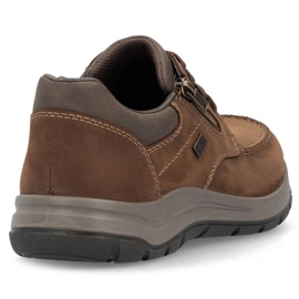 Rieker M RKR710 Zapatos de piel marrón 16