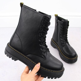 News Noticias de las mujeres Eve455 Botas negras negro 11
