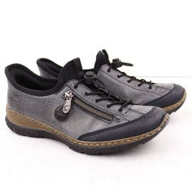 Zapatos de mujer Rieker N3267-14 Azul 23