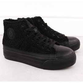 Big Star aisladas zapatillas negras negro 10
