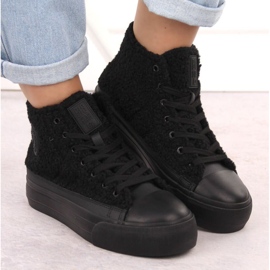 Big Star aisladas zapatillas negras negro 13