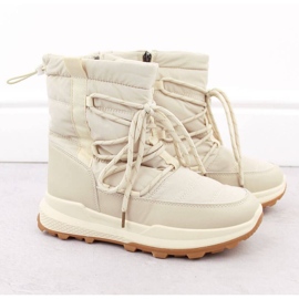 Botas de nieve para mujeres Potocki Wol274 beige 11