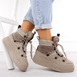 Botas de nieve Potocki con plataforma W 72302 WOL280B 12