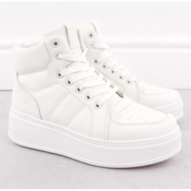 Zapatillas deportivas News altas W 8166 EVE465A blanco 13