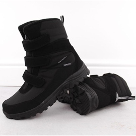 American Club Botas de nieve del club estadounidense con membrana negra negro 7