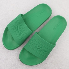 Big Star NN174650 Flip de agua para hombres -flops verde 9