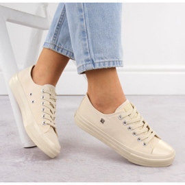 Big Star Zapatillas de deporte femeninas clásicas nn274286 beige 8