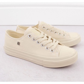 Big Star Zapatillas de deporte femeninas clásicas nn274286 beige 11