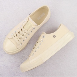 Big Star Zapatillas de deporte femeninas clásicas nn274286 beige 12