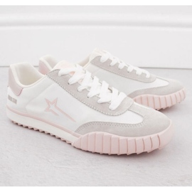 Big Star Zapatos deportivos femeninos grandes estrellas nn274868 blanco 11