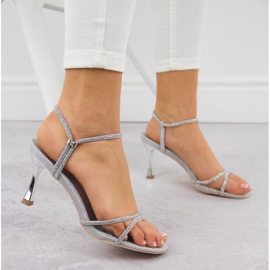 Sandalias con circonitas Potocki W LE20326 WOL282B 12