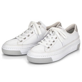 Zapatos deportivos femeninos rieker rkr758 blanco 29