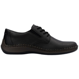 Zapatos para hombres rieker 05211-00 negro 20