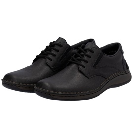 Zapatos para hombres rieker 05211-00 negro 21