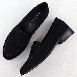 Lords Potocki Suede Zapatos SZ12585 Negro 11