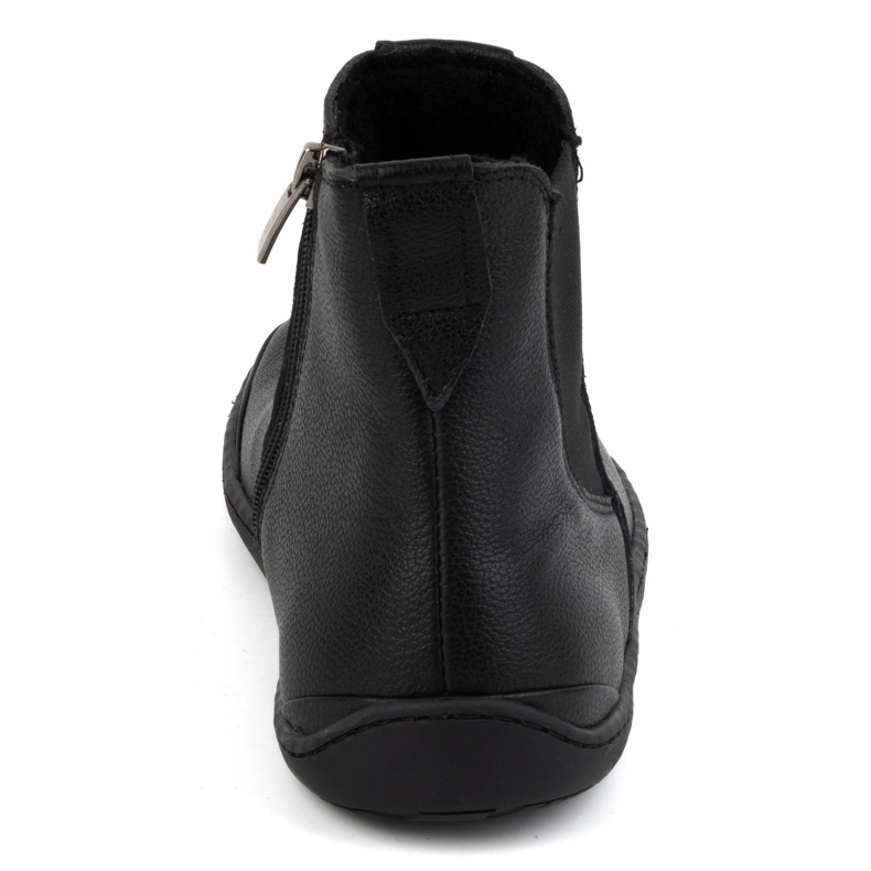 Olivier Botas Chelsea de mujer descalzas con cremallera, aislantes 1263, negro 6