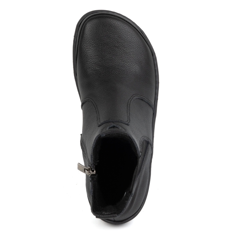 Olivier Botas Chelsea de mujer descalzas con cremallera, aislantes 1263, negro 1