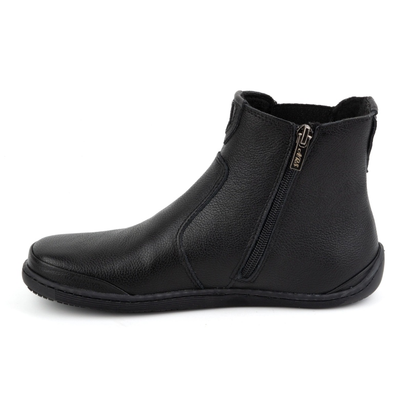 Olivier Botas Chelsea de mujer descalzas con cremallera, aislantes 1263, negro 2