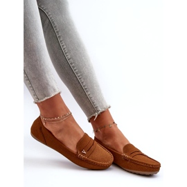 Mocasines Mujer Camel Clásicos marrón 2