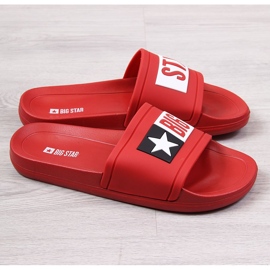 Red Big Star DD274A267 zapatillas de playa de goma roja rojo 7