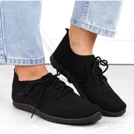 News Deportivas sin cordones malla negra NOVEDADES negro 8
