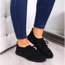 News Deportivas sin cordones malla negra NOVEDADES negro 5