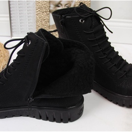 Negro Rieker Y3420-00 botas insuladas mujer 13