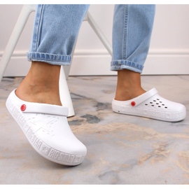 Big Star II275003 white kroks zapatillas espuma blanca blanco 6