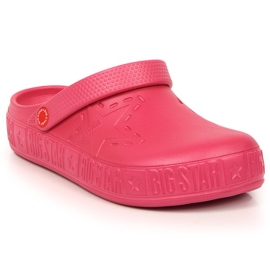 Pantuflas mujer rosa kroks rosa Big Star II275007 2